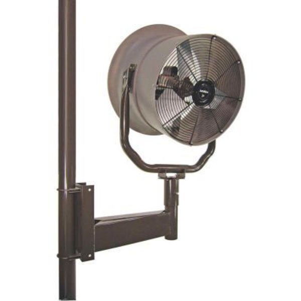 Triangle Engineering 30" Oscillating High Velocity Fan, 7900 CFM, 115V, 1/2 HP, Single Phase 245557